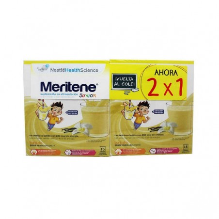 Comprar MERITENE BAUNILHA JÚNIOR 2 X 15 SACHÊS