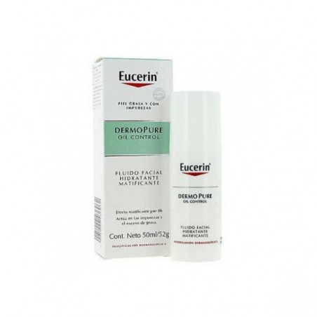 Comprar EUCERIN DERMOPURE OIL CONTROL LÍQUIDO FACIAL HIDRATANTE MATIFICANTE 50 ML