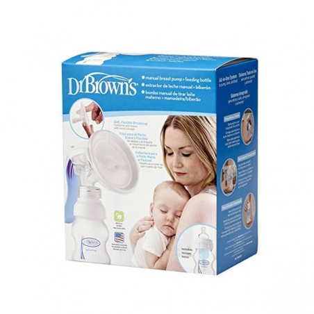 Comprar DR BROWN`S BREAST PUMP MANUABIBERONA L+