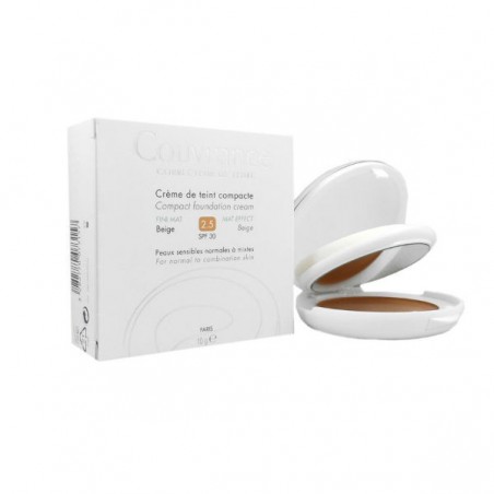 Comprar AVENE TAPETE COUVRANCE FINI COMPACTO SPF 20 BEGE 2,5+ 10 G