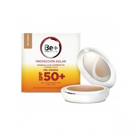 Comprar BE+ MAQUILHAGEM COMPACTA SPF 50 ACABAMENTO EM PELE BRONZEADA MATE 10G