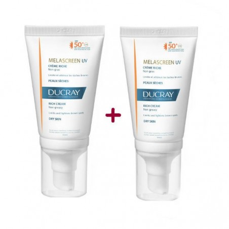 Comprar CREME RICH CREAM 2x40 ML MELASCREEN DUPLO NON-GREASY DARK SPOTS