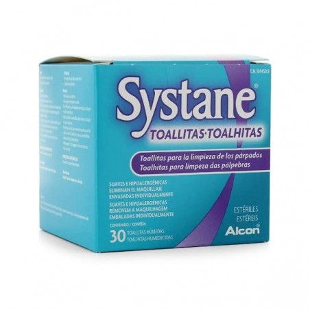 Comprar SYSTANE TOALLITAS 30 UDS