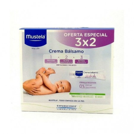 Comprar MUSTELA 3 X 2 BÁLSAMO DE CREME 1 2 3