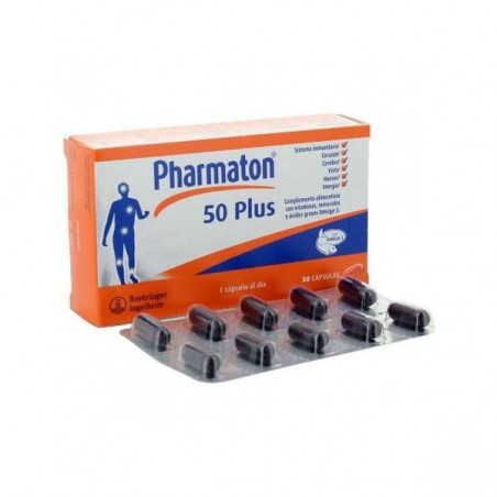 Comprar PHARMATON 50 MAIS 30 CAPS