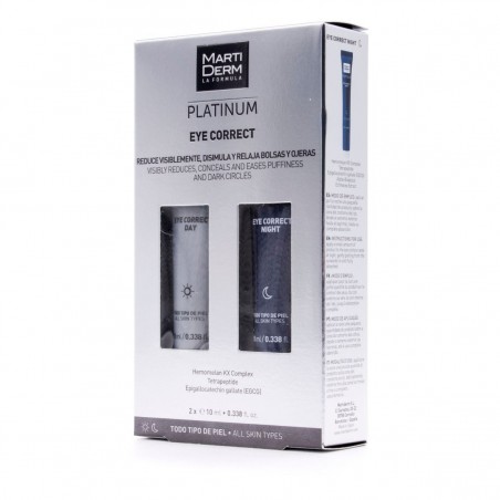 Comprar MARTIDERM PLATINUM EYE CORRECT DAY & NIGHT 2x10 ML