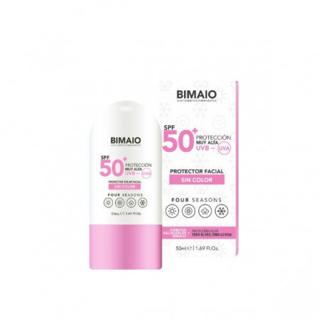 Comprar PROTECTOR SOLAR BIMAIO INCOLOR PROTECTOR SOLAR FACIAL SPF 50+