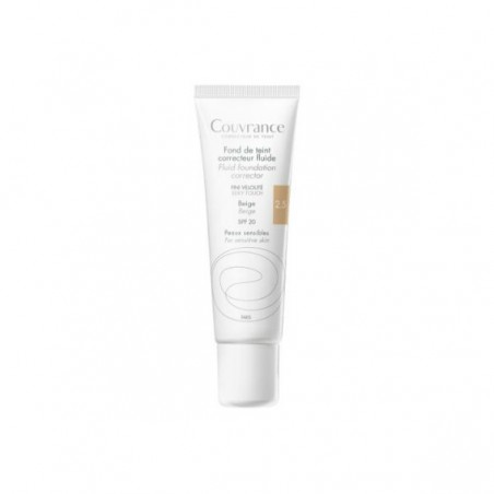 Comprar AVENE BASE DE FLUIDO COUVRANCE 2,5 BEJE 20 SPF 30 ML