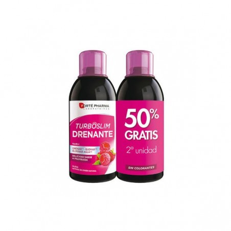 Comprar TURBOSLIM DRENANCHÁ AROMATIZADO COM FRAMBOESA 2 X 500 ML