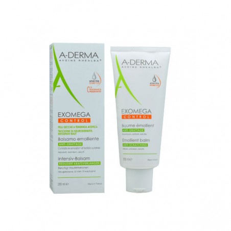 Comprar A-DERMA EXOMEGA CONTROL BÁLSAMO EMOLIENTE 200 ML + REGALO ACEITE LIMPIADOR 100 ML