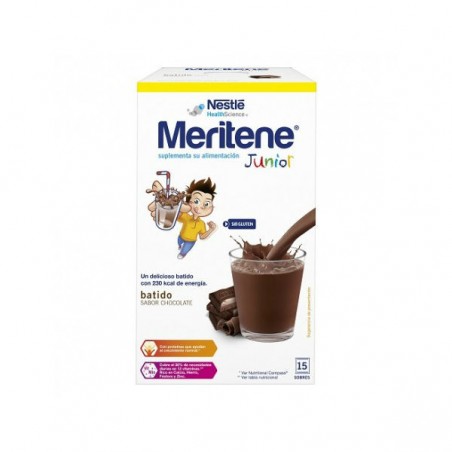 Comprar MERITENE JUNIOR CHOCOLATE 15 SOBRES