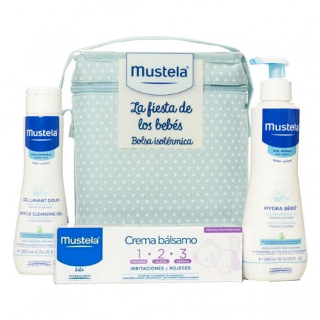 Comprar BAG MUSTELA PACK DE DUCHE DE BEBÉ AZUL