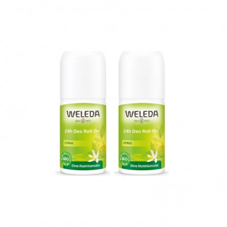 Comprar WELEDA DESODORIZANTE DUPLO ROLL-ON CÍTRICO ROLL-ON 24H