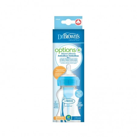 Comprar DR OPÇÕES DE MARRONS + FRASCO DE BOCA LARGA AZUL 270 ML