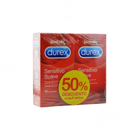 Comprar DUREX SENSITIVO SUAVE DUPLO 2 X 12 UND