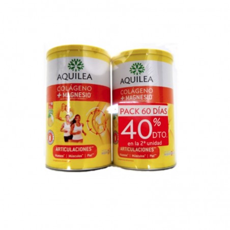 Comprar AQUILEA COLAGÉNIO DUPLO + MAGNÉSIO 2 X 375G