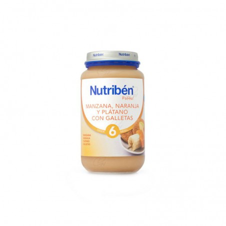 Comprar BANANA DE MAÇÃ NUTRIBÉN LARANJA E BISCOITO 250 G