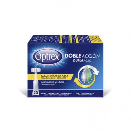 Comprar OPTREX AÇÃO DUPLO PICPACOTE DE OLHOS 20 PCS