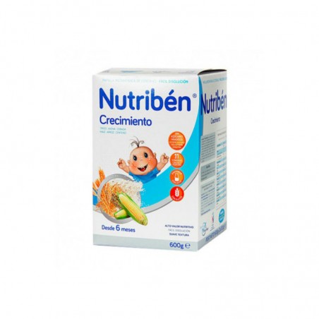 Comprar NUTRIBÉN CRECIMIENTO CEREALES 600 G CADUCIDAD 05/2021