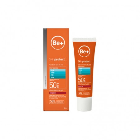 Comprar BE+ SKIN PROTEGER A COR DO FLUIDO ULTRA FACIAL SPF50+