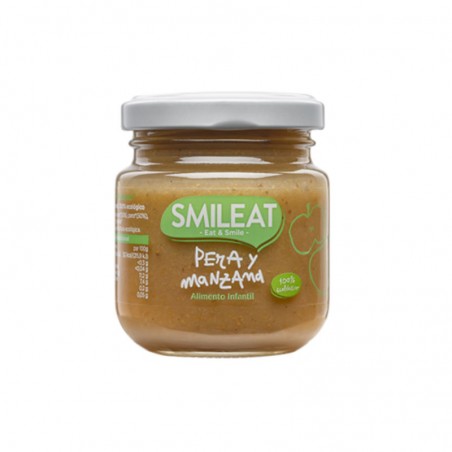 Comprar SMILEAT PÊRA ECOLÓGICA E MAÇÃ 130 G