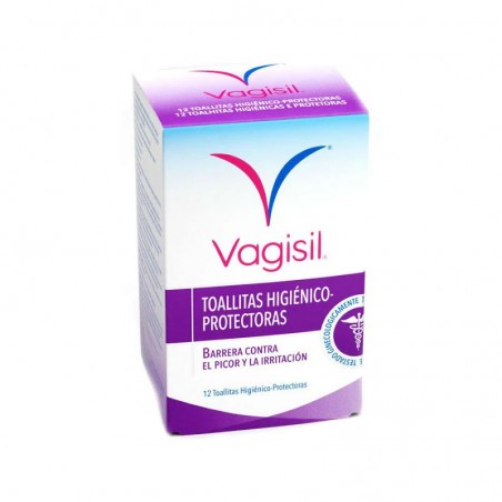 Comprar VAGISIL TOALHETES HIGIÉNICO-PROTECTORES 12 PCS