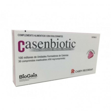 Comprar CASENBIOTIC STRAWBERRY 30 COMPRIMIDOS