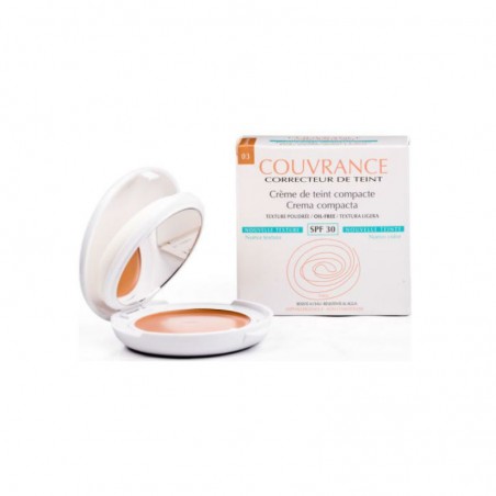 Comprar AVENE CREME COMPACTO SEM ÓLEO COUVRANCE 9,5 G DE AREIA