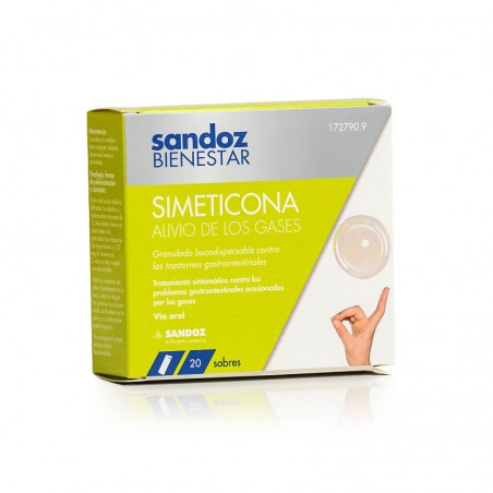 Comprar SANDOZ BIENESTAR SIMETHICONE 20 SACHÊS