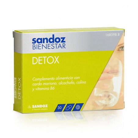 Comprar SANDOZ WELLNESS DETOX 30 CÁPSULAS