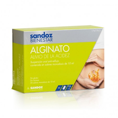 Comprar SANDOZ ALGINATO BEM ESTAR 20 SACHÊS