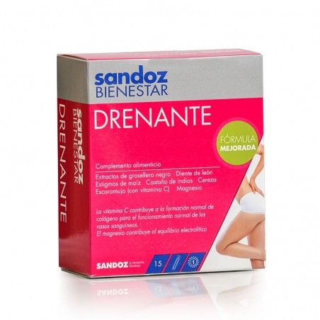 Comprar SANDOZ WELLNESS DRENANTE 15 AMPOULAS