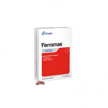 Comprar FERROMAS 30 COMPRIMIDOS