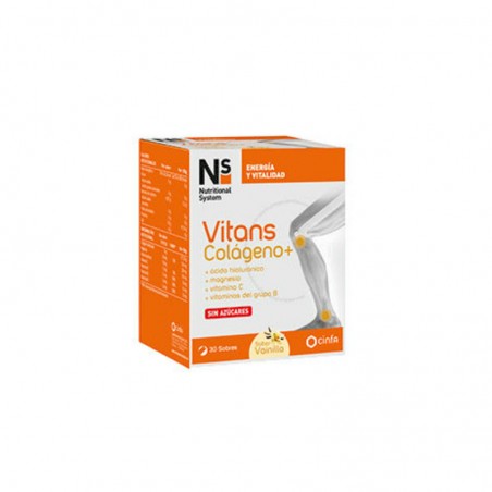 Comprar NS VITANS COLÁGENO+ BAUNILHA 30 SACHÊS