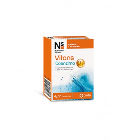 Comprar NS VITANS COENZYME Q10 30 COMPRIMIDOS