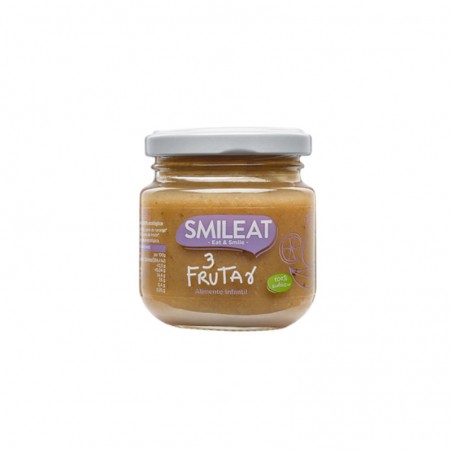 Comprar SMILEAT FRASCO ECO DE TRÊS FRUTAS 130 G