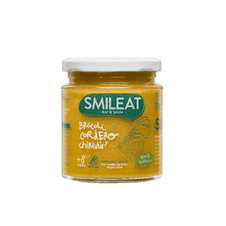 Comprar SMILEAT BRÓCOLOS ECO PEQUENO FRASCO, CORDEIRO E PASTINACA 230 G