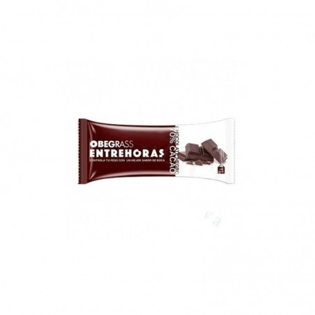 Comprar OBEGRASS ENTREHORAS BARRAS DE CHOCOLATE PRETO 20 UNIDADES