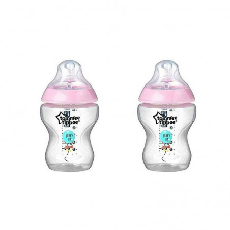 Comprar PACK TOMMEE TIPPEE BIBLIOTECA ANTI-CHOLIC BIBTLE 2x260 ML