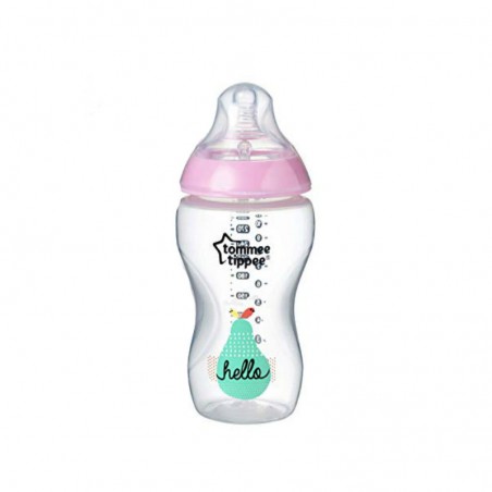 Comprar TOMMEE TIPPEE FRASCO ROSA DE FLUXO MÉDIO 340 ML