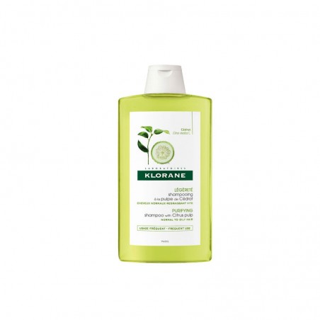 Comprar KLORANE SHAMPOO DE POLPA DE CIDRA LEVE 200 ML