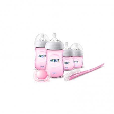 Comprar AVENT CONJUNTO NATURAL PARA RECÉM-NASCIDOS ROSA