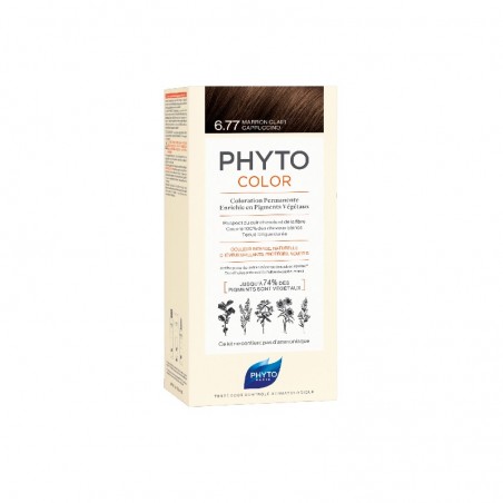 Comprar PHYTOCOR DE TONALIDADE 6,77 CASTANHO CAPPUCCINO CLARO