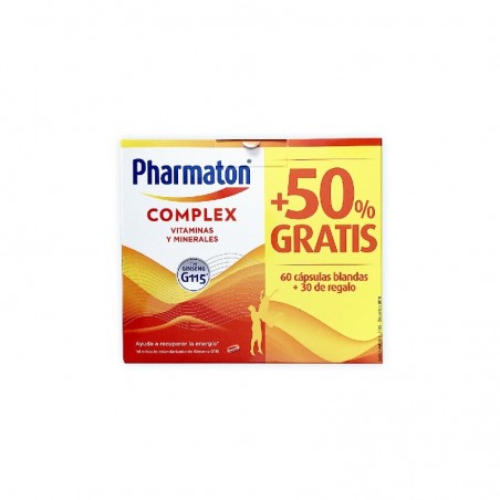 Comprar PHARMATON COMPLEX 60 + 30 CÁPSULAS PRESENTE