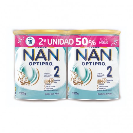 Comprar NAN 2 OPTIPRO DUPLO DE 2 X 800G