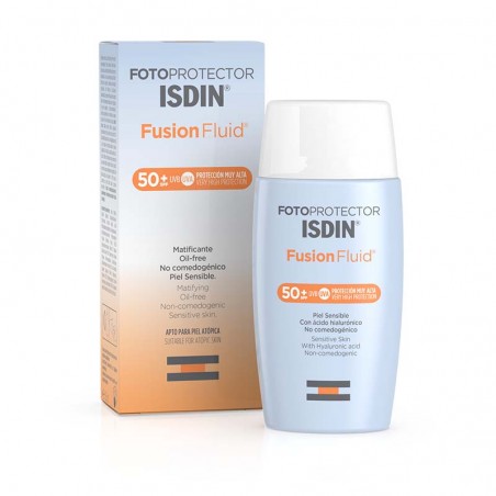 Comprar FOTOPROTECTOR DE FLUIDOS DE FUSÃO SPF 50+ ISDIN 50 ML