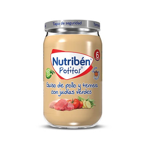 Comprar NOZRIBÉN PUTITO GUISADO DE FRANGO E TOMATE COM FEIJÃO VERDE 235 GERNERA COM FEIJÃO VERDE 235 G