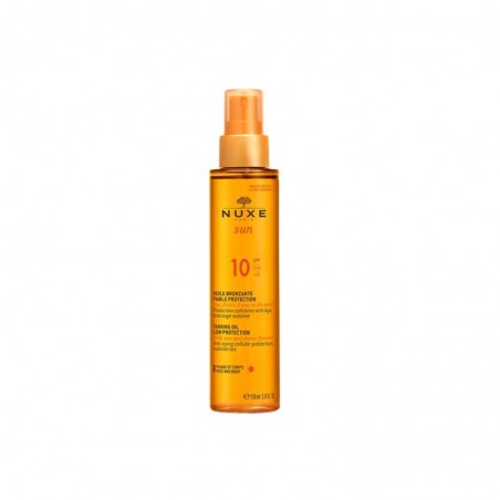 Comprar NUXE ÓLEO BRONZEADOR SOLAR ROSTO E CORPO SPF 10 150ML