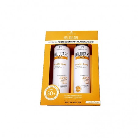 Comprar HELIOCARE PACOTE DE PULVERIZAÇÃO INVISÍVEL 360º SPF 50+ 2 X 200 ML