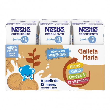 Comprar NESTLÉ GROWTH JUNIOR +1 MARIAN CAKE 3 x 180ML